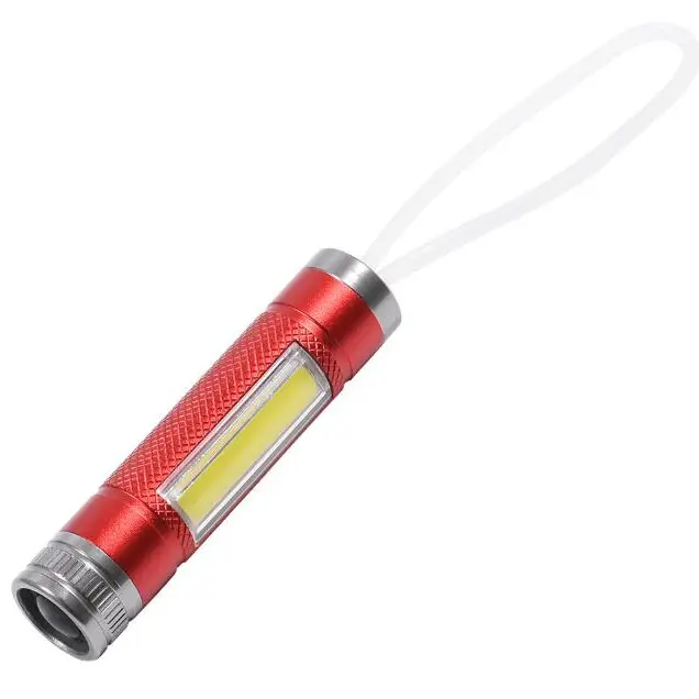 Lampe COB avec bracelet en caoutchouc, petit éclairage de clé, nouveau Design 2020