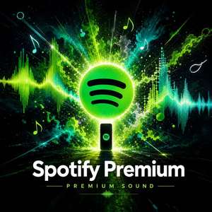 Compte familial Spotify Premium d'un an, activation rapide, profitez de votre vie musicale, One Fifth - Product Image 1