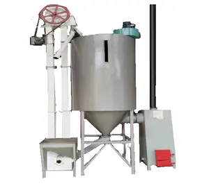 1tons Grain Dryer Small Scale Grain Paddy Rice Wheat Coffee Beans Corn Dryer Drying Grain Small Size ,easy to Operate 1t/time