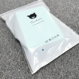 <strong>Custom</strong> Matte Print <strong>Pe</strong> Zipper Lock Poly Zipper Lock Frosted Plastic Packaging <strong>Bag</strong> for Clothes - Product Image 3