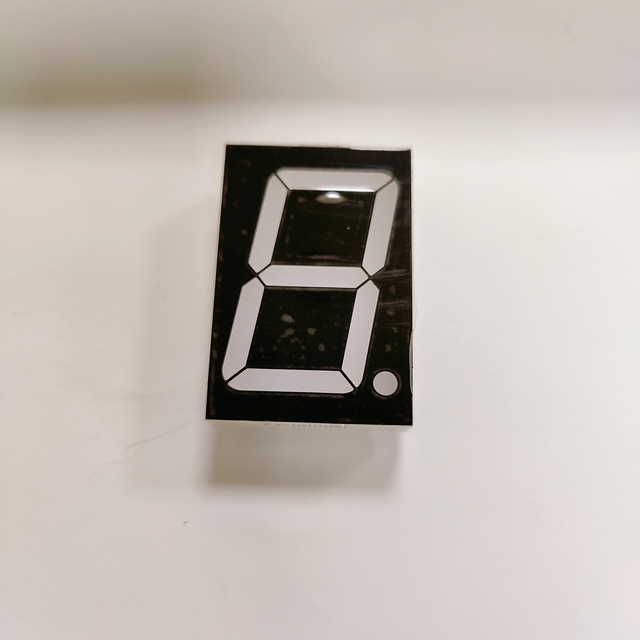 Red Common Cathode/Anode Digit 1 Inch 1 Digit 7 Segment Led Display