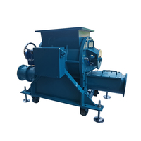 Alimentateur rotatif à pression positive pour papier gypse