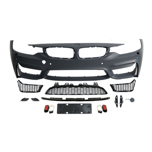 Para <span class=keywords><strong>BMW</strong></span> <span class=keywords><strong>4</strong></span> SERIES F32 2014-2020 Modificación Alteración al estilo M4 Incluye luces traseras del capó Guardabarros del parachoques delantero. - Product Image 5