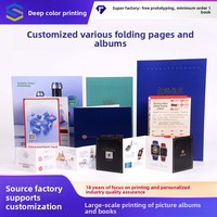 Service d'impression personnalisé OEM pour brochures d'entreprise, magazines, manuels d'instructions, albums photo et livres