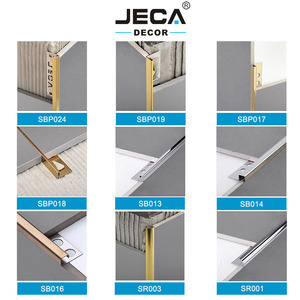 Miếng Trang Trí Bằng Thép Không Gỉ Mẫu Miễn Phí Của Nhà Máy Phật Sơn JECA Miếng Trang Trí Hình Chữ Q Giá Nhà Máy Để Trang Trí Tường - Product Image 6