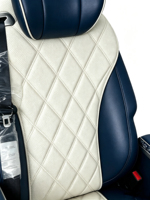 Siège de capitaine de luxe pour MPV avec massage et chauffage, siège de voiture inclinable en cuir Nappa premium pour Van et Sprinter