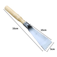 Haute qualité forte pelle couteau creuser sol dur désherbage jardinage outils à main ensembles