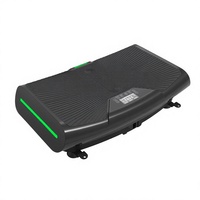 Mesin Latihan Getar 4D Vibration Plate 150kg Beban Maksimum Vibrator Power Fitness untuk Latihan Seluruh Tubuh