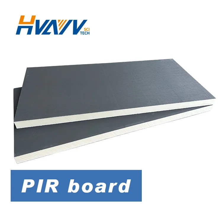 Hoge Dichtheid Gesloten Cel Pir Stijve Warmte-isolatie Board Polyurethaan Polyisocyanurate Isolatie Board