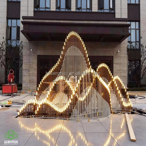 Iluminación Decorativa para Exteriores SENZHAO OEM Personalizada, Resistente al Agua IP65, LED, Música, Paisaje, Motivos Decorativos - Product Image 1