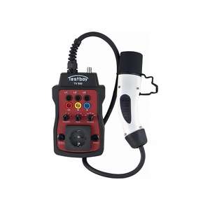 Adaptador de prueba de estación de carga Testboy TV 900 para estaciones de carga Tipo 2 L215xW120xH60 mm - Product Image 1
