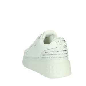 Sax240720 Sneakers basse bianche/argento leggere espadrillas antiscivolo morbide con soletta in gomma chiusura Slip-On per tutte le stagioni - Product Image 2