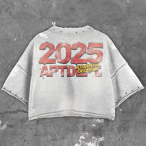 <span class=keywords><strong>T</strong></span>-<span class=keywords><strong>Shirt</strong></span> da uomo con strass <span class=keywords><strong>Vintage</strong></span> in cotone 100% con strass personalizzato stile <span class=keywords><strong>t</strong></span>-<span class=keywords><strong>Shirt</strong></span> da uomo - Product Image 2