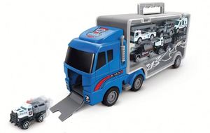 Ensemble de transport pour tout-petits avec 1 grand camion et 6 mini voitures jouets, cadeau idéal pour les enfants - Product Image 2