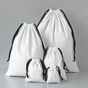 Sacs à poussière en coton, satin, toile et lin de luxe personnalisés avec cordon de serrage pour sacs à main, vêtements, chaussures et emballages textiles – Vente en gros - Product Image 6