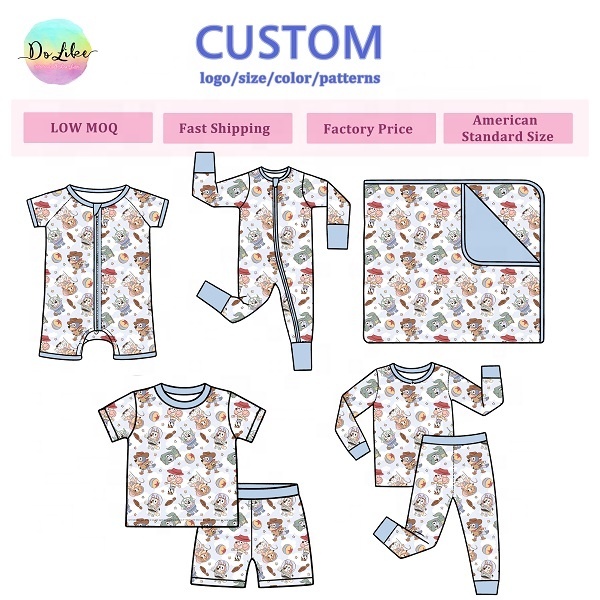Whatnot Bamboo Viscose Baby Bodysuit Custom