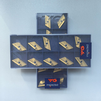 Plaquettes en carbure de tungstène PVD YG KNUX YG801 HRC 90 carrées pour tournage extérieur sur tour CNC KNUX160405R-YG801 Garantie 1 an 100%