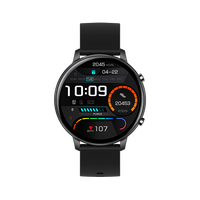 Montre connectée professionnelle style affaires pour hommes et femmes, avec lunette à réglage de vitesse, écran AMOLED, étanche, nouvelle collection 2025, mesure du rythme cardiaque et de la tension artérielle