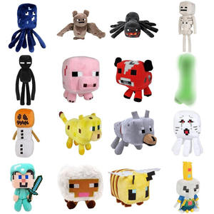 Muñecos <span class=keywords><strong>de</strong></span> Peluche Creeper Steve, Tigre, Gato, Dragón Ender, Relleno <span class=keywords><strong>de</strong></span> Algodón PP, para Jóvenes (7-14 Años), Venta al por Mayor Transfronteriza - Product Image 5