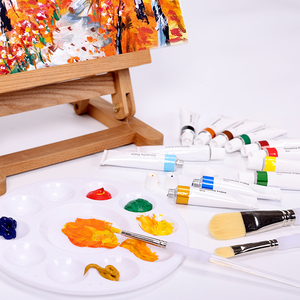 12ml 12 couleurs vives non toxique à base d'eau <span class=keywords><strong>Gouache</strong></span> peinture <span class=keywords><strong>tube</strong></span> en aluminium - Product Image 6