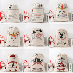 2025 Lady Fashion Vintage Designer Canvas Drawstring <b>Bag</b> New Popular Large Size <b>Christmas</b> <b>Gifts</b> Dust Double Strings - Product Image 6