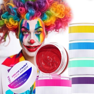 <span class=keywords><strong>Pintura</strong></span> Corporal en Crema con Acabado Mate, Maquillaje Profesional <span class=keywords><strong>para</strong></span> Fiestas, <span class=keywords><strong>Halloween</strong></span>, Resistente al Agua y de Larga Duración - Product Image 1
