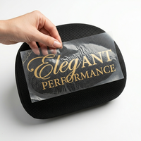 Autocollants adhésifs en feuille d'or métallique résistante, imperméables, avec logo personnalisé en relief 3D, pour les étiquettes de soins de la peau et de parfums