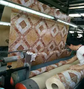 pvc flooring factory China seller sponge pvc flooring/ cheap linoleum flooring rolls/plastic flooring