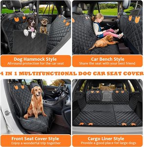 Housse de siège de voiture pour animaux de compagnie, tapis de protection de coffre de voiture imperméable antidérapant pour animaux de compagnie - Product Image 5