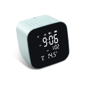 Reloj <span class=keywords><strong>Despertador</strong></span> Digital <span class=keywords><strong>con</strong></span> Aromaterapia para Decoración del Hogar, Temperatura, Difusor de Aceites Esenciales, <span class=keywords><strong>Aromas</strong></span> para Dormir, Reloj de Escritorio, Reloj de Mesa - Product Image 2