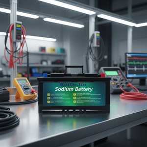 Pin Sodium-ion thế hệ mới Ruidejin, dung lượng cao, an toàn cao, khả năng xả mạnh, điện áp khởi động 24V 12V, dung lượng 60Ah 80Ah 100Ah, tuổi thọ 2000 chu kỳ, bảo hành 3 năm - Product Image 1