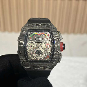 Reloj Mecánico para Hombre de Fibra de Carbono de Calidad V3 - Product Image 1