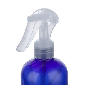 Botella de <span class=keywords><strong>Spray</strong></span> de Plástico Transparente Redonda de 300 ml, 400 ml, 500 ml, Color Ámbar, Vacía, con Mini Gatillo - Product Image 4