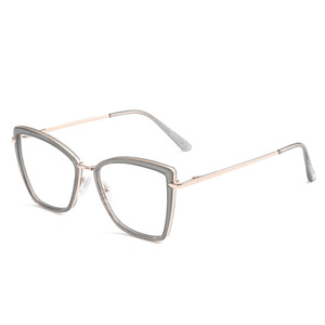 Monture <span class=keywords><strong>de</strong></span> Lunettes <span class=keywords><strong>de</strong></span> <span class=keywords><strong>Vue</strong></span> <span class=keywords><strong>Femme</strong></span> Œil <span class=keywords><strong>de</strong></span> Chat Classique 2024 Chic Anti-Lumière Bleue Tendance Haute Qualité Noir Léopard - Product Image 5