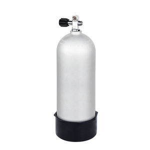 Bouteille d'air de plongée en aluminium légère de 8 L, valve gauche pour la plongée, le paintball et la lutte contre l'incendie, 150 PSI, grande capacité - Product Image 2