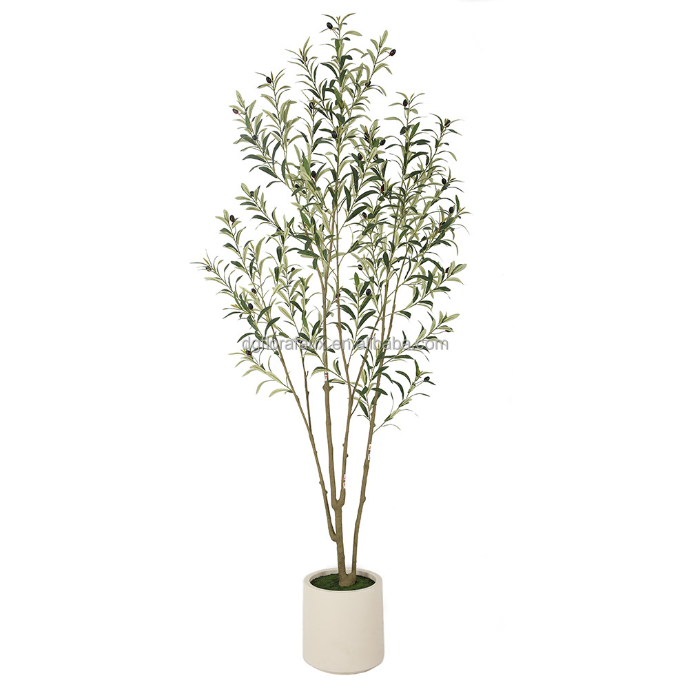 HAIHONG Confezione da 2 alberi di ficus artificiali da 1,5 m, con foglie realistiche e tronco naturale, albero di ficus finto con vaso in plastica, per la cameretta dei bambini, per ufficio, casa