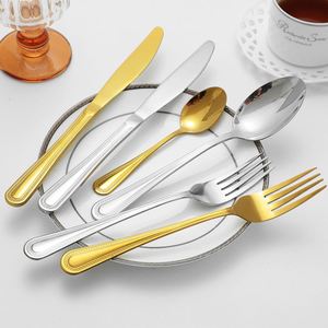 Wholesale Stainless Steel Cutlery <b>Set</b> Western Knife <b>Fork</b> <b>Spoon</b> Coffee Tea <b>Spoon</b> Metal Flatware <b>Set</b> for Wedding Restaurant Hotel - Product Image 3