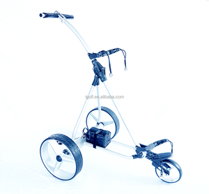 Elektro Golftrolley Mit Aluminium Rahmen, <strong>Schnell</strong> Faltbar, Abnehmbarer Lithium Akku - Product Image 4