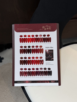 Набор гель-лаков для ногтей Ankela Millennium Big Red Wine Red New Year Color, 28 цветов, для салонов красоты, с эффектом белого света, для световой полимеризации