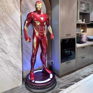 Décoration intérieure : Sculpture grandeur nature en FRP de <span class=keywords><strong>Iron</strong></span> <span class=keywords><strong>Man</strong></span> de <span class=keywords><strong>Marvel</strong></span> <span class=keywords><strong>Comics</strong></span> (1:1) pour centre commercial - Product Image 2