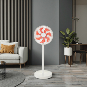 Fácil almacenamiento portátil <span class=keywords><strong>teléfono</strong></span> móvil WiFI Control remoto eléctrico inteligente DC soporte ventilador para uso doméstico - Product Image 1