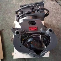 Nouvelle pince rotative hydraulique HAWK pour excavatrice avec ouverture de mâchoire de 1550 mm pour la démolition et l'agriculture, compatible avec les excavatrices de 12 à 16 tonnes