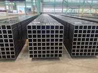 Tuyau carré en acier au carbone EMT avec revêtement galvanisé à chaud et résistance aux UV, excellente performance antirouille pour utilisation en extérieur