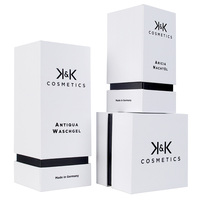 Emballages de luxe recyclables pour cosmétiques, soins des cils, flacons/pots, finition mate, fermeture magnétique, design personnalisé, mousse EVA