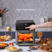 Friteuse à Air Électrique Entièrement Automatique et Intelligente, Grande Capacité de 10L, Four Multifonction Visuel et Multicouche pour la Maison