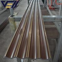 VELL Prix de gros Panneau mural en plastique PS grain de bois facile à installer 2.44m