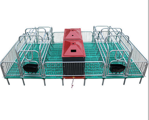 <span class=keywords><strong>Cage</strong></span> de mise bas pour porcs en acier galvanisé à chaud - Product Image 2