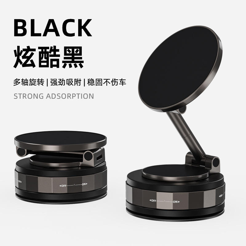 แม่เหล็กออบซิเดียน2F T30ชั้นสีดำทรงกลมสองชั้นแข็งแรงแม่เหล็กสุด