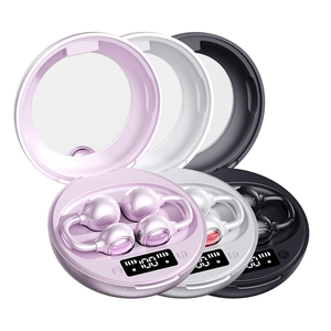 <b>Wireless</b> TWS Earbuds Touch <b>Control</b> Type-C Charging Mirror Case Digital Display Active Noise Cancellation BT 5.3 Hi-Fi Sound - Product Image 1