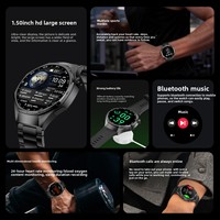 Reloj Inteligente con Llamadas, GPS, Resistente al Agua IP67, Carga Magnética, Pantalla Táctil Completa, Monitor de Frecuencia Cardíaca, SpO2, Reloj Deportivo Unisex
